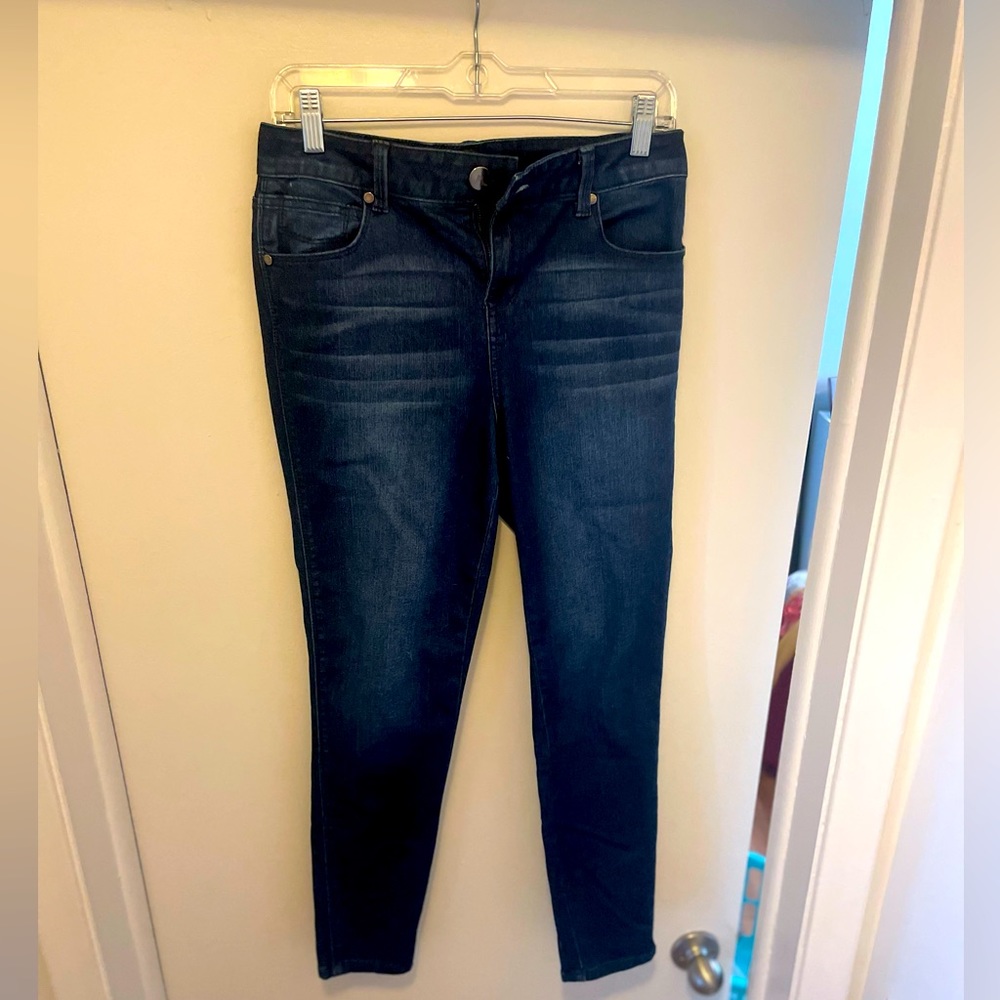 Denim skinny jeans